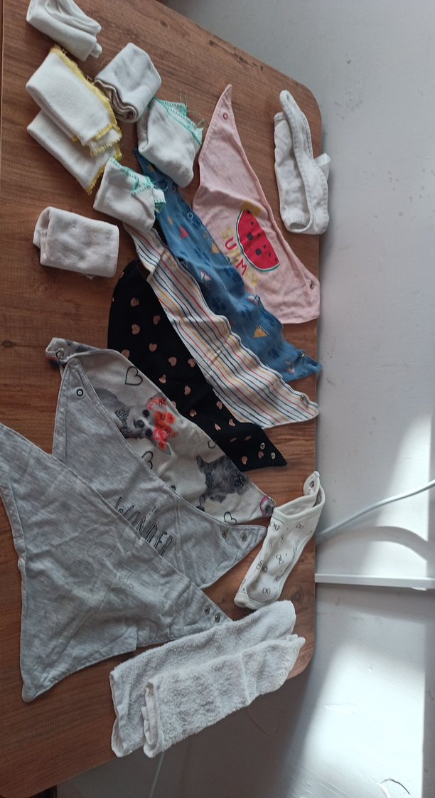 bebek yakalık agız mendilleri - Görsel 2