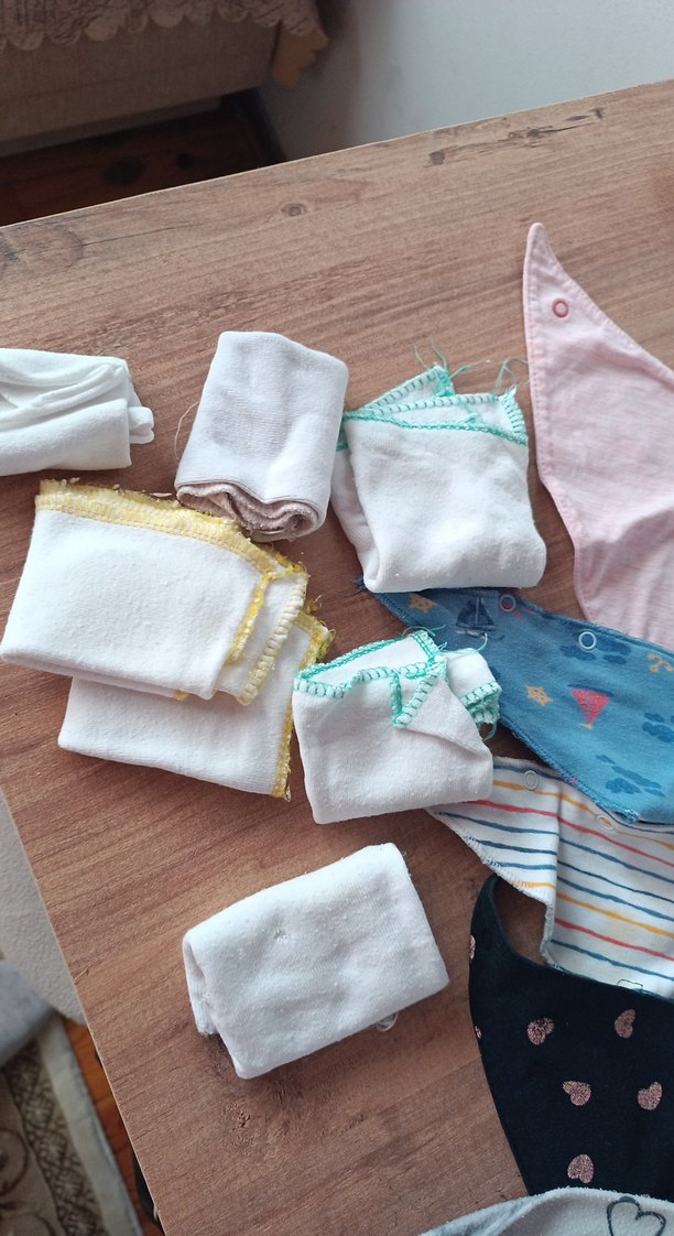 bebek yakalık agız mendilleri - Görsel 5