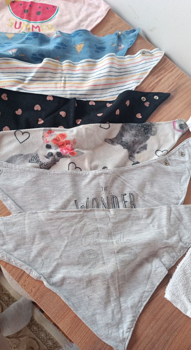 bebek yakalık agız mendilleri - Görsel 3