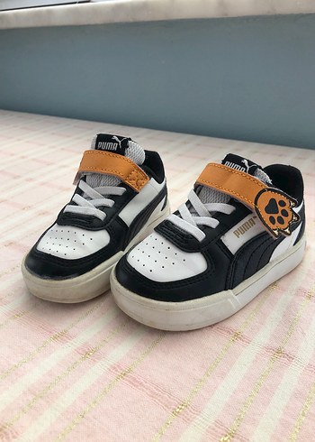 Erkek Çocuk Renkli Leopar Desenli Spor Ayakkabı