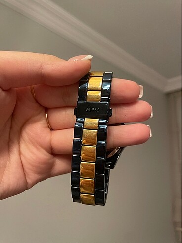 Guess Guess gold lacivert kadın kol saati