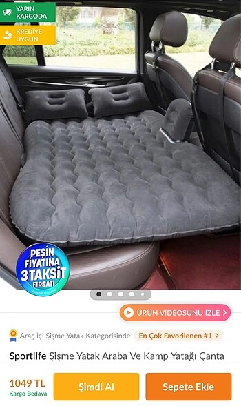 Şişme yatak