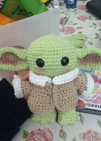Amigurumi baby yoda