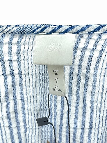 36 Beden mavi Renk H&M Kısa Elbise %70 İndirimli.