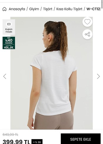 Beyaz Tişört Lumberjack - Görsel 4