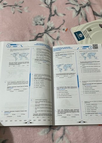 AYT COĞRAFYA LİMİT YAYINLARI SIFIR 
TEST KİTABI - Görsel 2