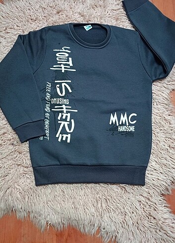 3 ip şardonlu sweat