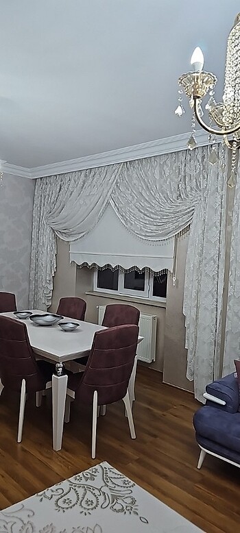 Beden Perde 3lü takım