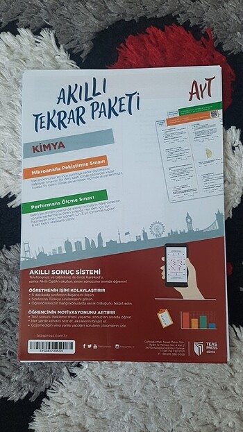 ayt kimya tekrar testleri