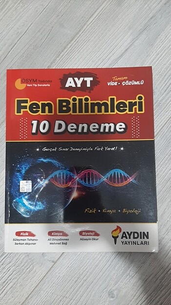 aydin ayt fen deneme