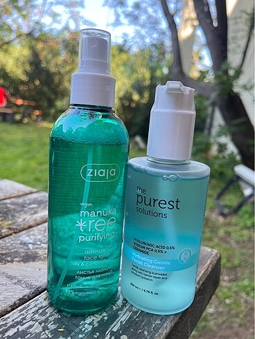 The Ordinary the purest solutions & ziaja tonik