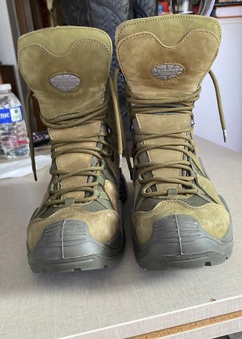 Kahverengi Süet Kamuflaj Erkek Bot - Görsel 2