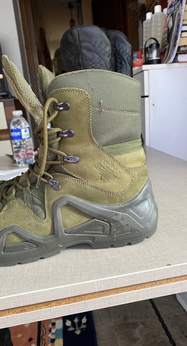 Kahverengi Süet Kamuflaj Erkek Bot - Görsel 3