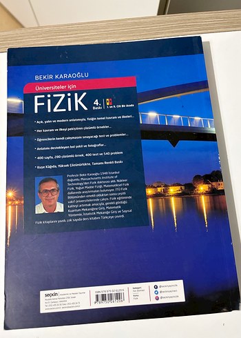 Üniversiteler İçin Fizik Kitabı - Bekir Karaoğlu - Görsel 2