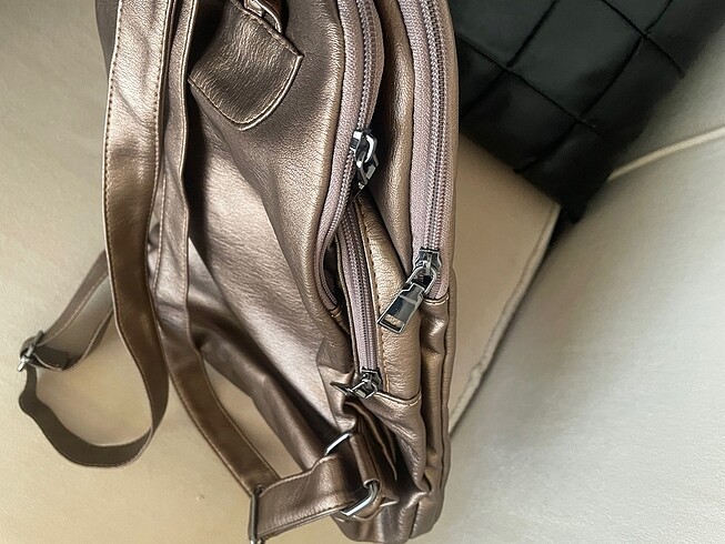  Beden camel Renk Bronze sırt cantası