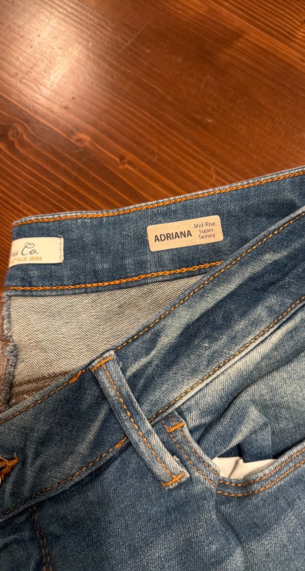 Kadın Mavi Denim Normal Kesim Jean - Görsel 2