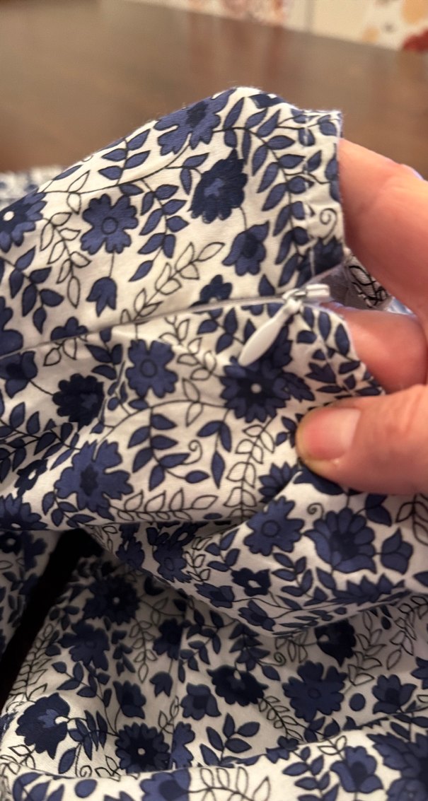 Dantel Detaylı Lacivert Bohem elbise - Görsel 4