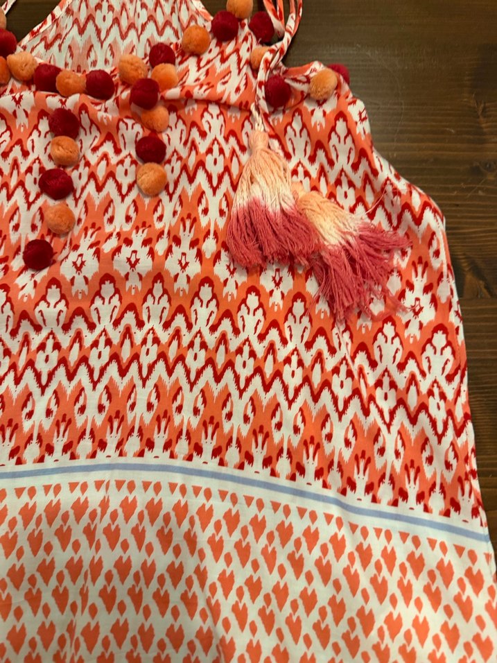 Nakışlı Püsküllü Bohem  bluz - Görsel 4