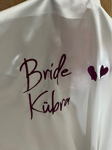 Bride sabahlık