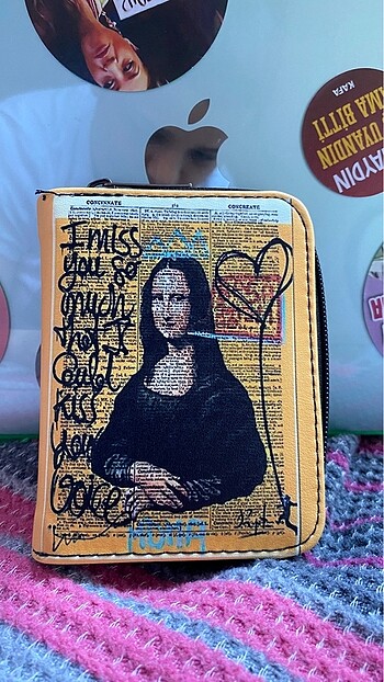 Mona Lisa Cüzdan
