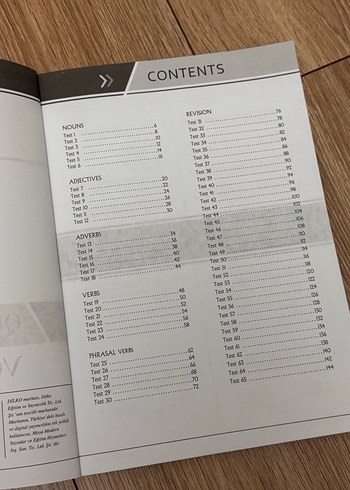 Dilko Premier 11.9 Soru Bankası vocabulary, YDT ingilizce - Görsel 3