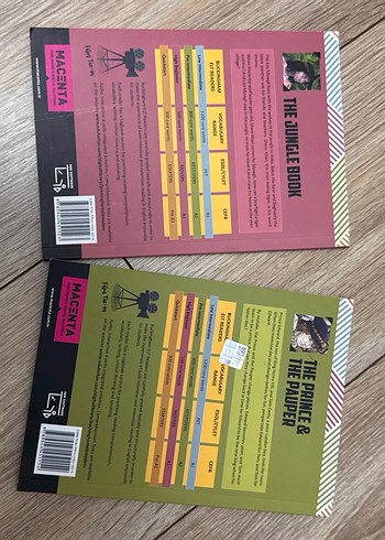 Macenta Çocuk Kitabı Prens ve Dilenci, Orman Kitabı ingilizce - Görsel 3