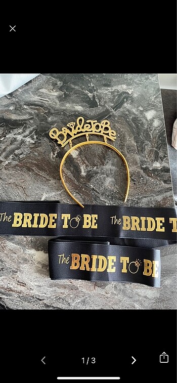 Bride taç kuşak