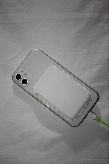 MagSafe Cüzdan - BEYAZ