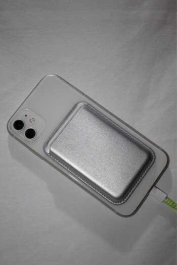 MagSafe Cüzdan - SİMLİ GRİ