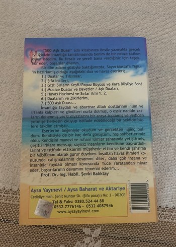 500 Aşk Duası ve Tılsımlar - Mustafa Yiğit - Görsel 2
