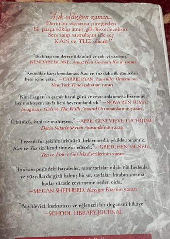 Kan ve Tuz - Kim Liggett - Görsel 2