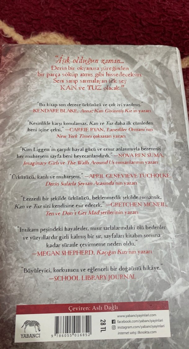 Kan ve Tuz - Kim Liggett - Görsel 2