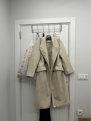 xs Beden Bershka Oversize Kaban