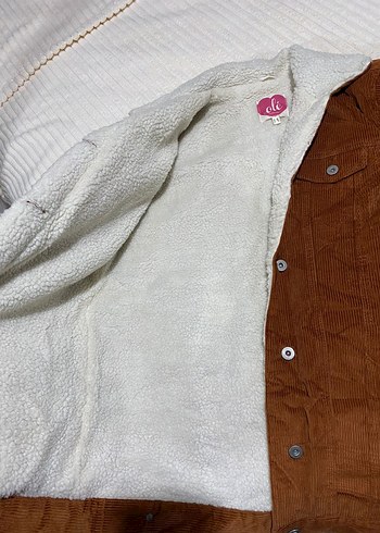 Bershka kahverengi Süet Kadın Ceket