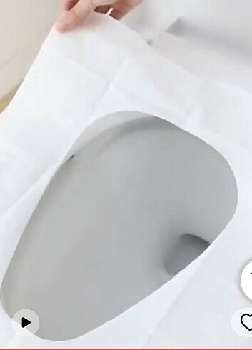 Beden Klozet Koruyucu örtü Seyahat için 50 Adet Plastik,
