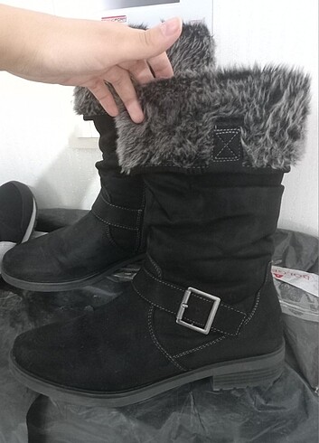 Deichmann Çizme içi tüylü dışı ful nubuk deichmann