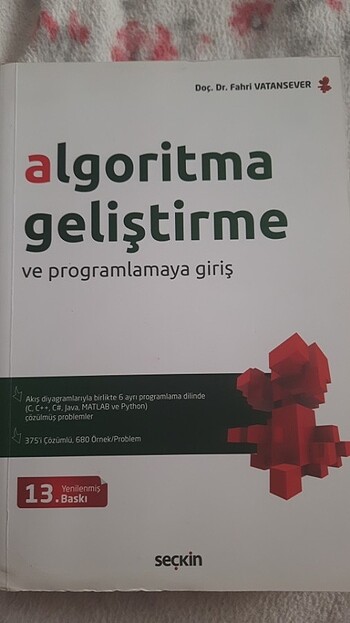 Algoritma Geliştirme ve Programlamaya Giriş - Fahri Vatansever S