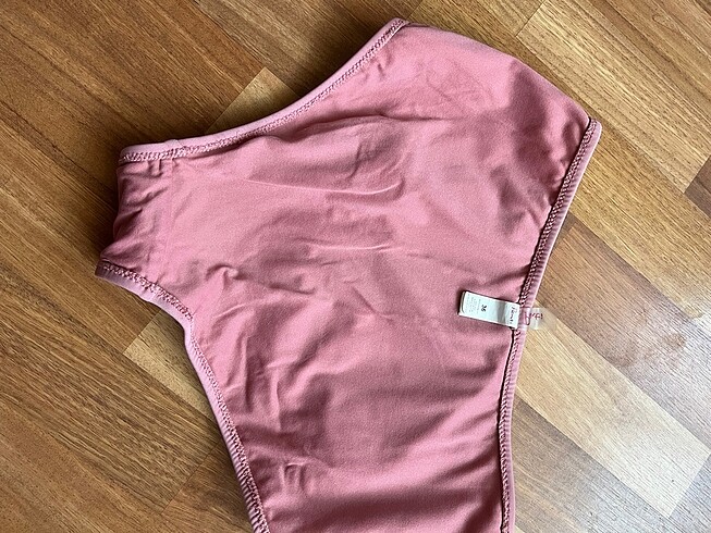 36 Beden pembe Renk Penti yüksek bel bikini altı