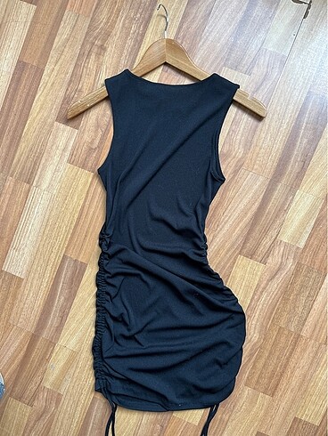 xs Beden siyah Renk H&M Mini Elbise