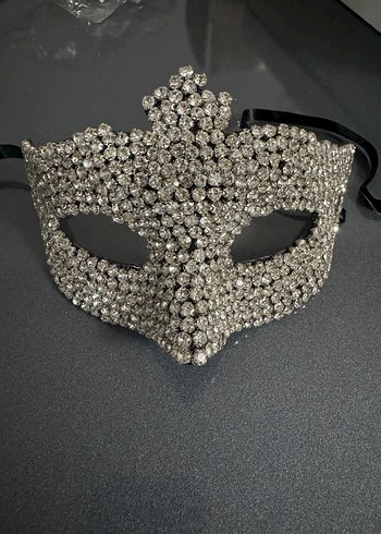 Kadınlar için Venedik Taşlı Maske - Görsel 3