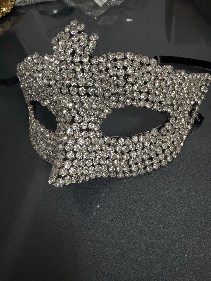 Kadınlar için Venedik Taşlı Maske - Görsel 2