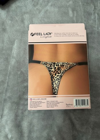 Leopar Desenli Kadın Külot - Görsel 2