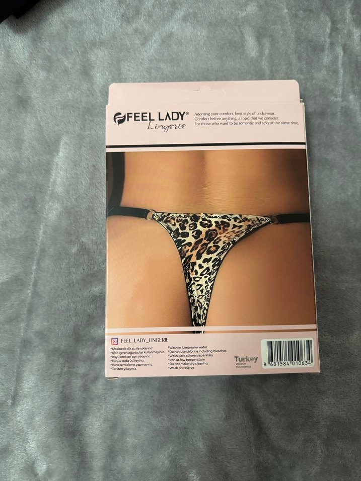 Leopar Desenli Kadın Külot - Görsel 2