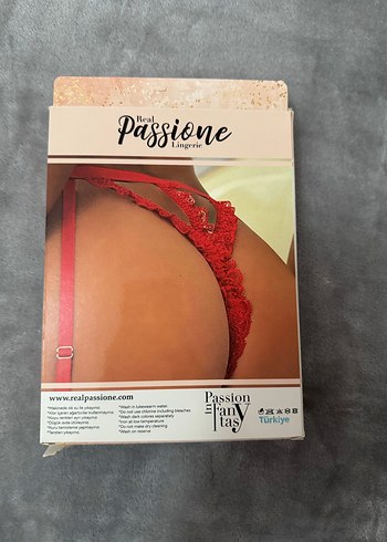 Bohem Kırmızı Mini Kadın İç Giyim - Görsel 2