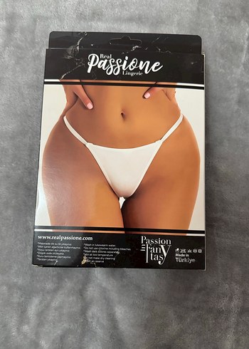 Beyaz kalpli tanga - Görsel 2