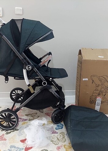 SIFIR COOL BABY ÇİFT YÖNLÜ KABİN BOY BEBEK ARABASI 