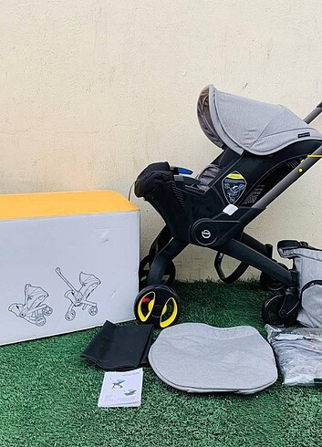 9- 36 kg Beden gri Renk SIFIR ÇİFT YÖNLÜ DOONA MUADİLİ BEBEK ARABASİ