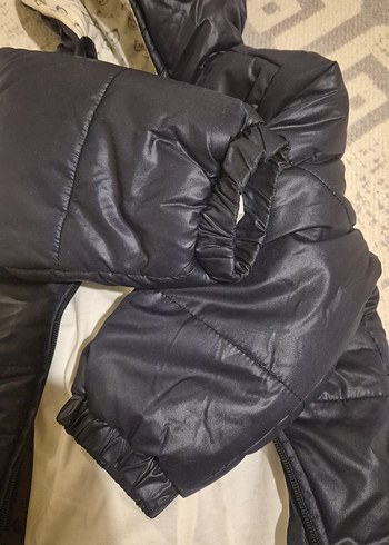 Siyah Peluş Bebek Kayak Tulumu kozmonot - Görsel 3