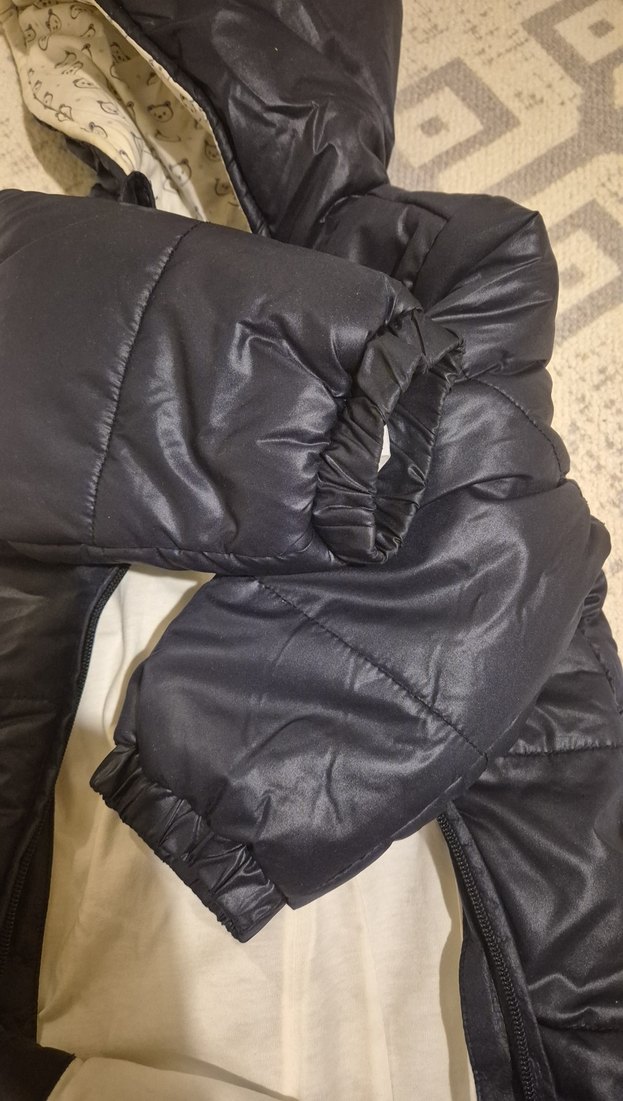 Siyah Peluş Bebek Kayak Tulumu kozmonot - Görsel 3