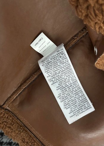 Calvin klein deri kaban - Görsel 3